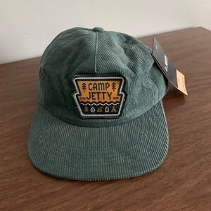 Green Corduroy Camp Jetty Hat